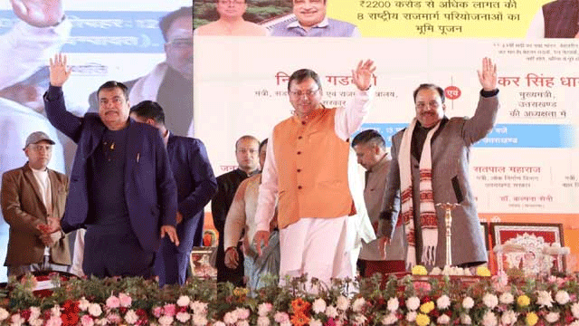 PIC91 Union Road and Transport Minister Nitin Gadkari,