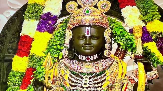 रामलला को गर्मी से बचाने के लिए कर लिया गया रामलला को गर्मी से बचाने के लिए कर लिया गया उपाए